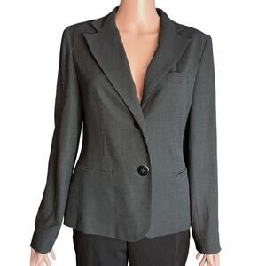 Talbots Polka Dot Blazer Career Quiet Luxury Old Money Preppy Theater Dinner 8